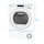 Candy Suszarka CANDY CR4 H7A1DE-S  Slim### - 1374706 - zdjęcie 2